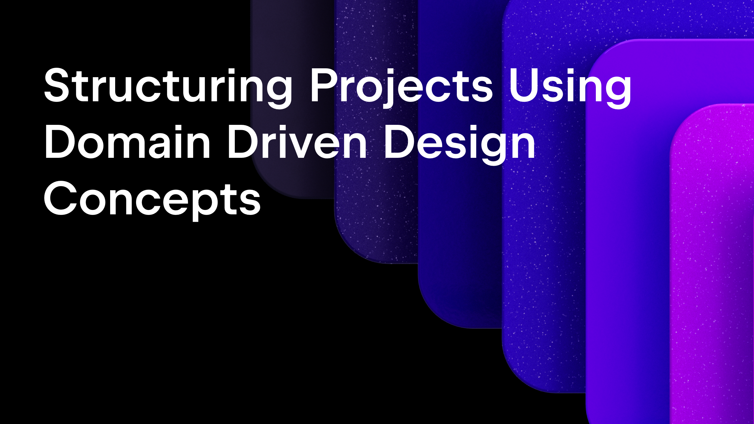 Structuring Ktor projects using domain-driven design (DDD) concepts – guide